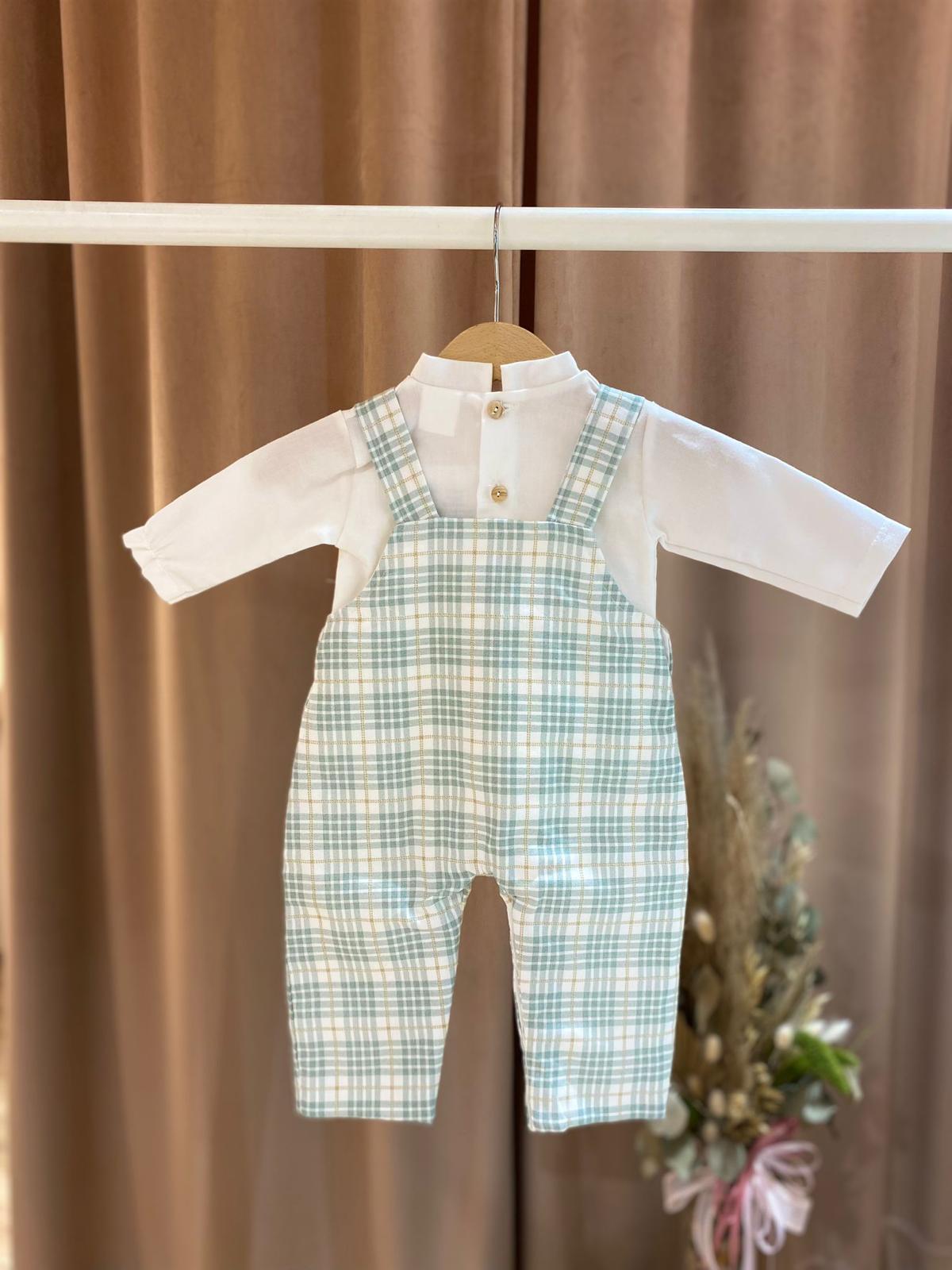 Conjunto de camisa e jardineira Babi - Image 3