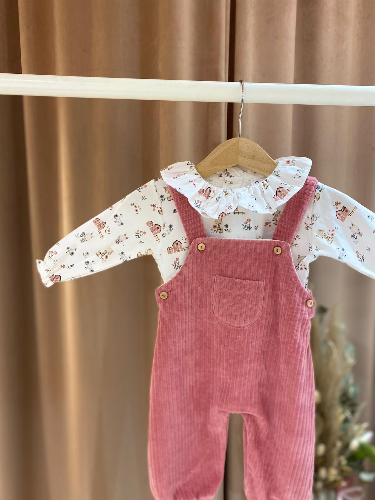 Conjunto camisa e jardineira Babi - Image 2