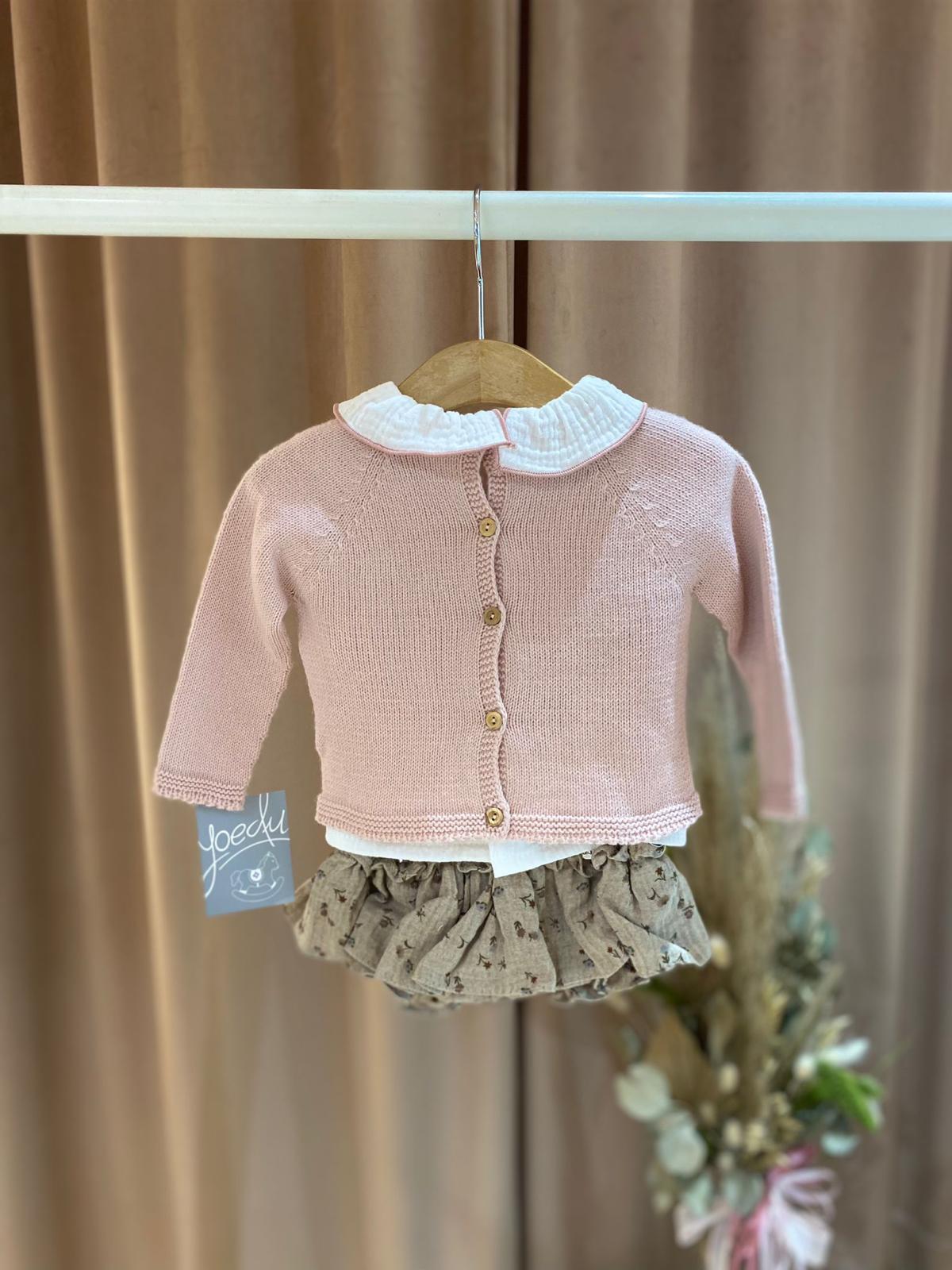 Conjunto camisa, camisola e tapa fraldas Yoedu - Image 3