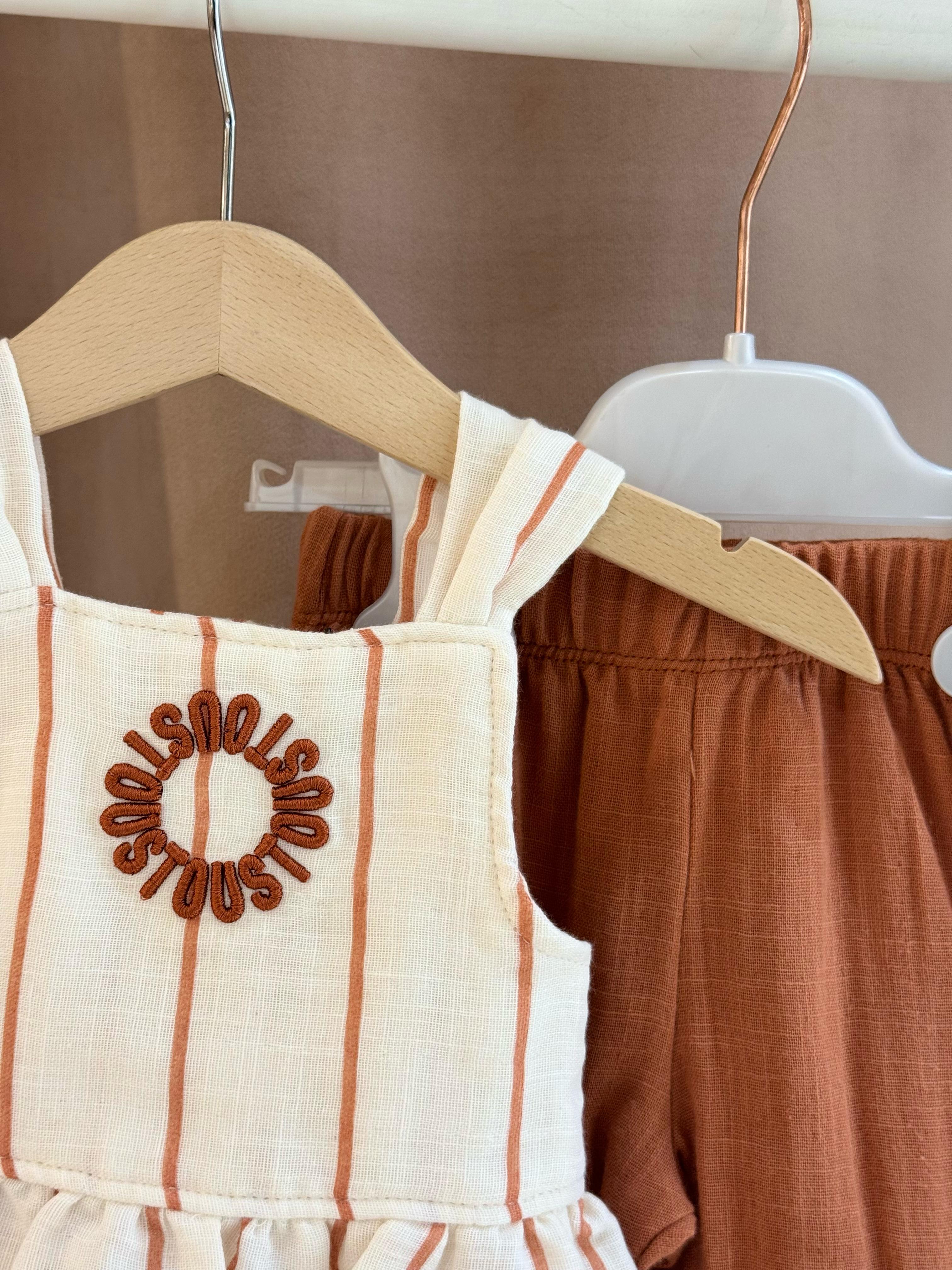 Conjunto de bebé menina Classic telha Tous - Image 3