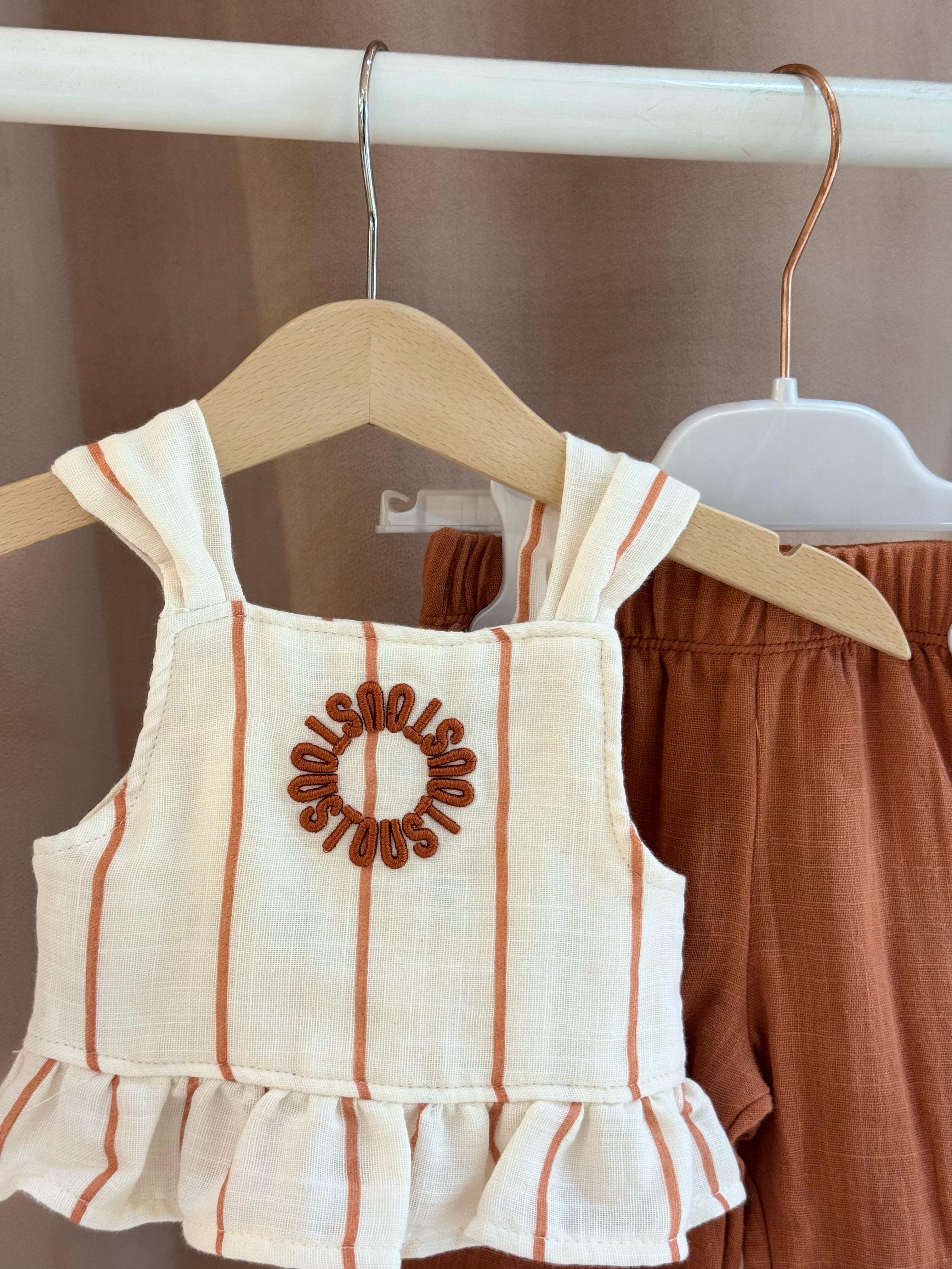 Conjunto de bebé menina Classic telha Tous - Image 2