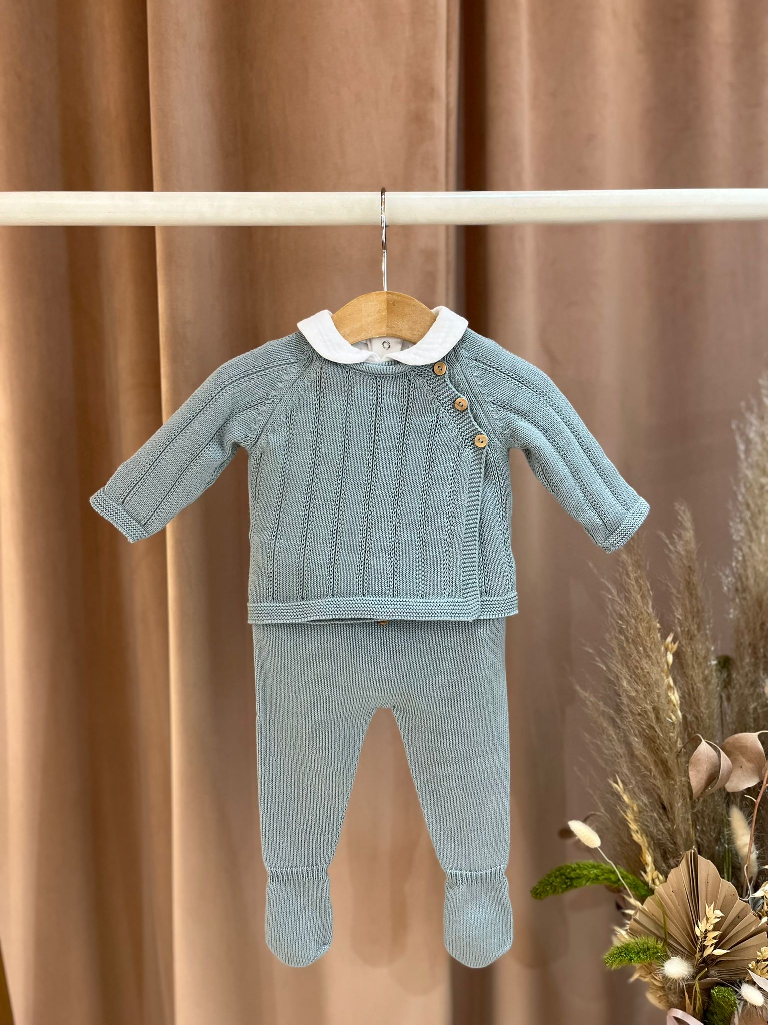 Conjunto de camisola e calça Mini Mooi