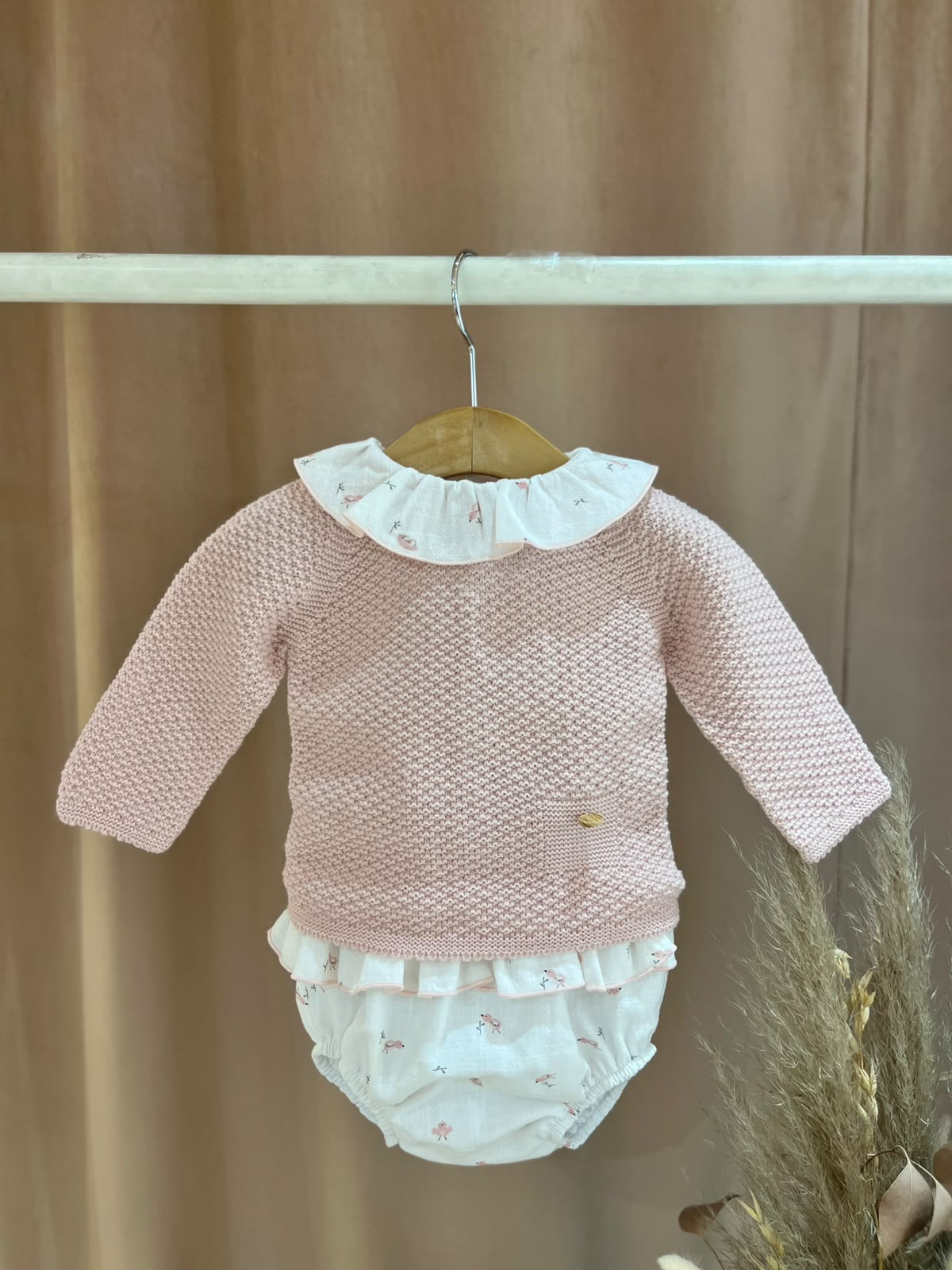 Conjunto camisola e tapa fraldas Pangasa Baby