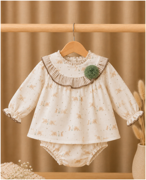 Vestido e tapa fraldas Yoedu